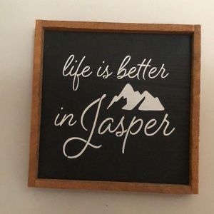 Wooden framed home decor